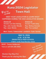 Kuna 2024 Legislator Town Hall